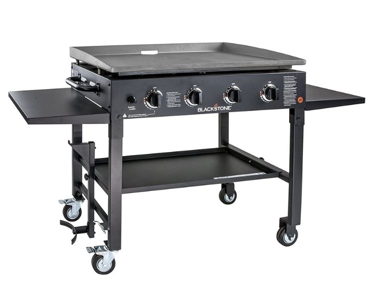 Blackstone 1554 4-Burner Outdoor Grill and Griddle Station