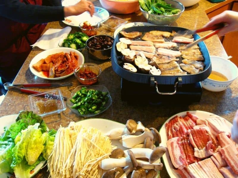 samgyeopsal - pork belly