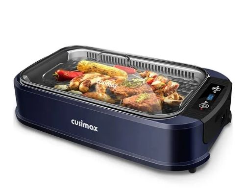 Cusimax 1500W Smokeless Electric Indoor Grill