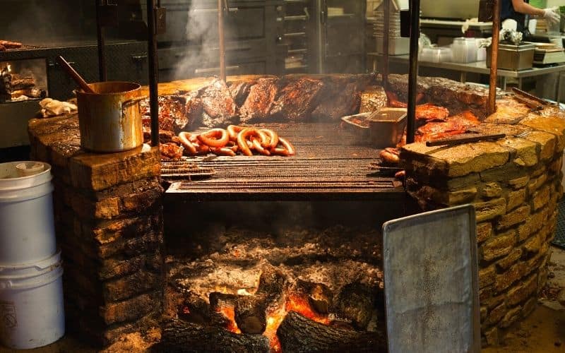 Texan barbecue pit