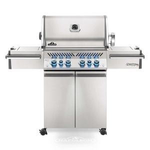 Napoleon Prestige PRO 500 Propane Grill with Infrared Rear and Side Burners and Rotisserie Kit