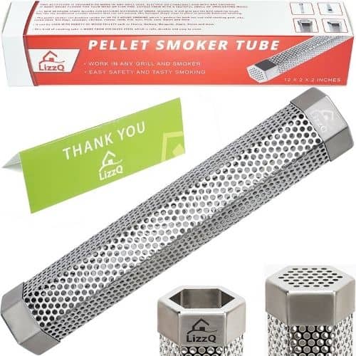 LizzQ Premium 12-Inch Pellet Smoker Tube