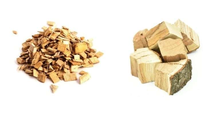 soaking wood chips vs chunks