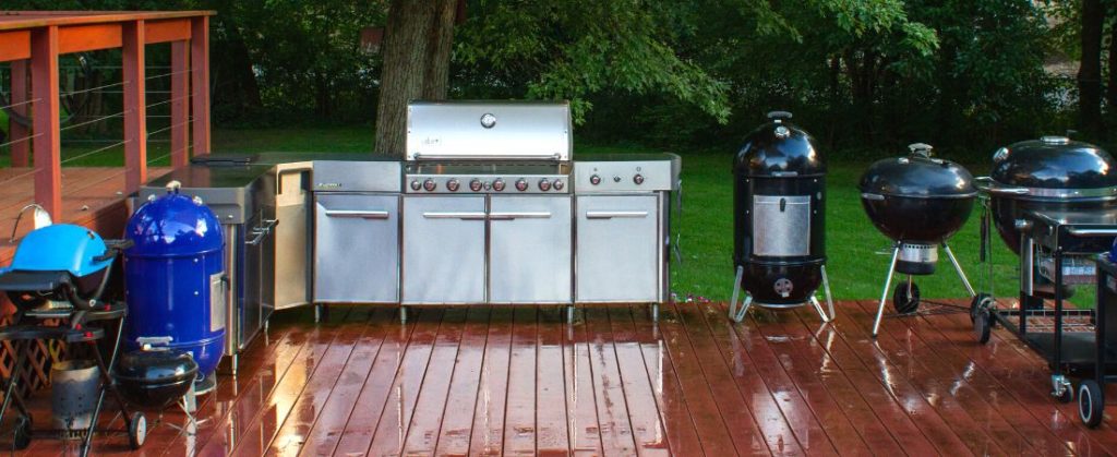 Weber grills and smokers