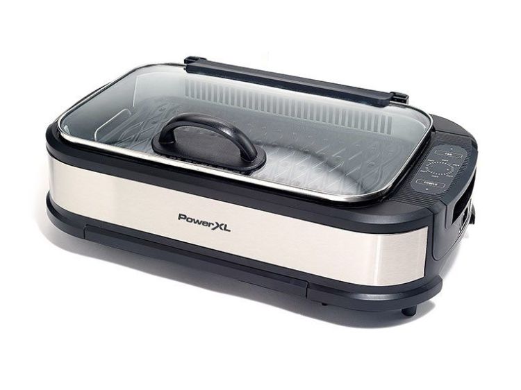 PowerXL Smokeless Grill with Interchangeable Griddle Plate