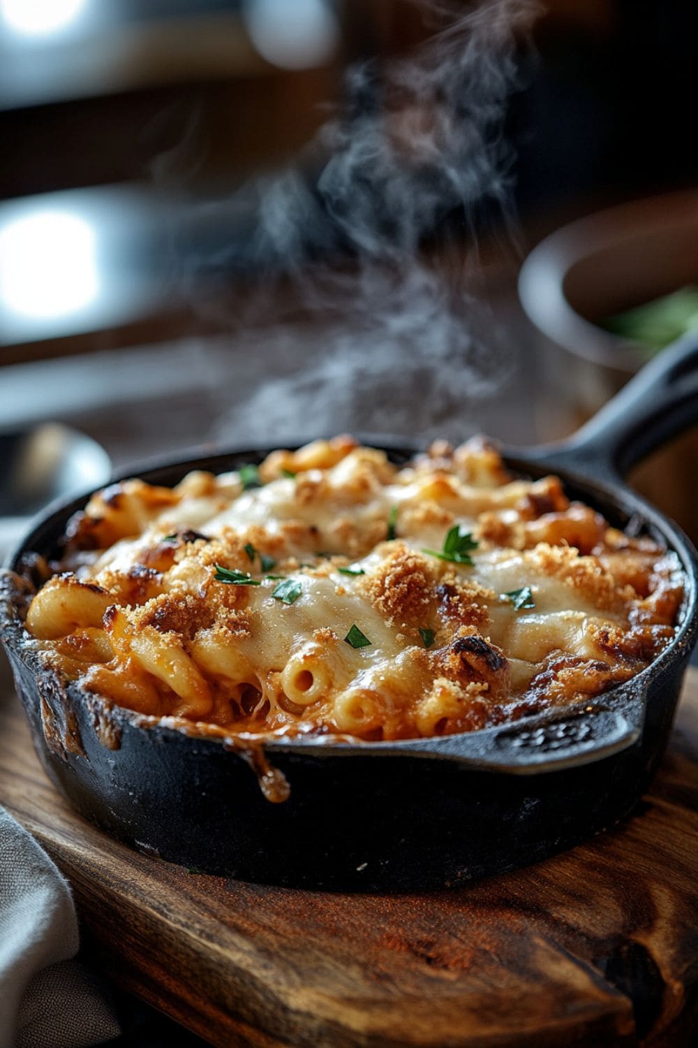 BBQ Baked Mac and Cheese