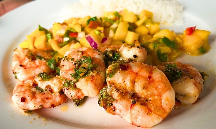 Grilled Shrimp Skewers