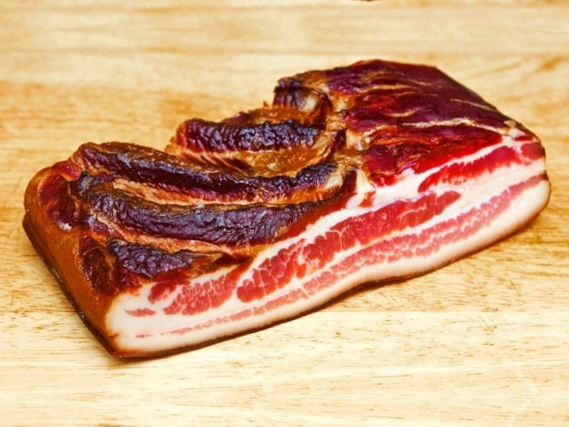 cold smoked bacon